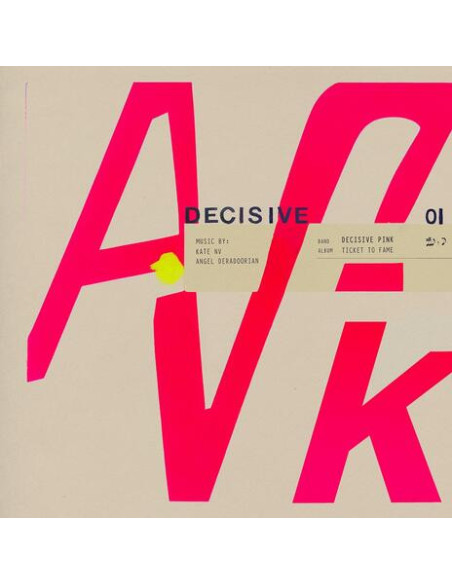 Decisive Pink (Kate - Ticket To Fame - (CD)