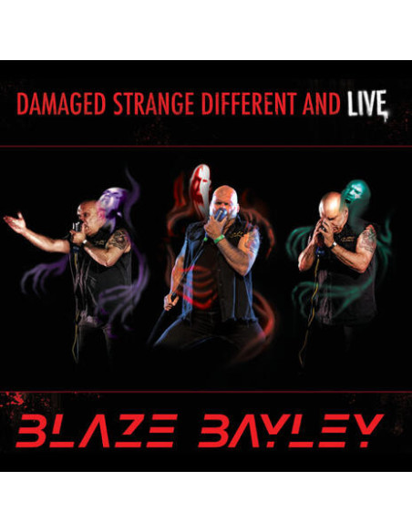Blaze Bayley - Damaged Strange Different And Live - (CD)