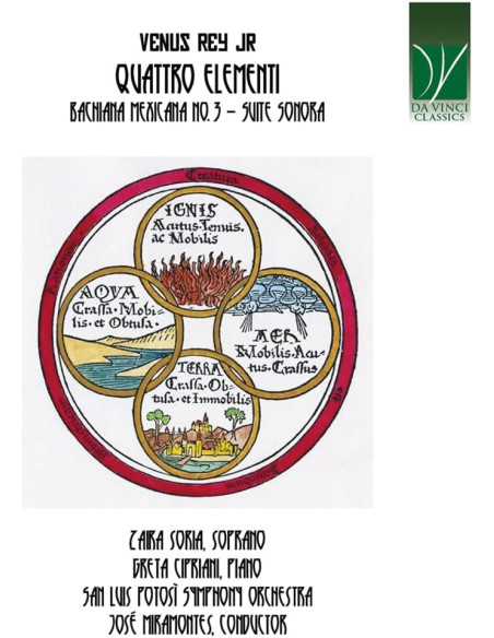 Soria Zaira - Venus Rey Jr Quattro Elementi - (CD)