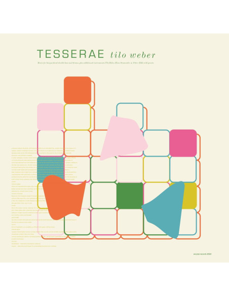 Tilo Weber - Tilo Weber-Tesserae Feat Petter Eldh and E - (CD)