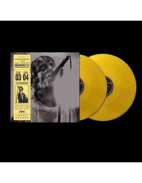 Gallagher Liam - Knebworth 22 Incl. A2 Poster and Yellow Replica Ticket