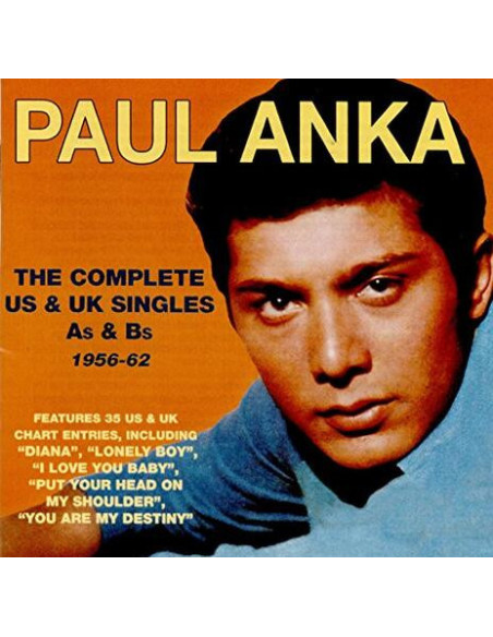 Anka Paul - The Complete Us and Uk Singles As and Bs 1956-62 - (CD)