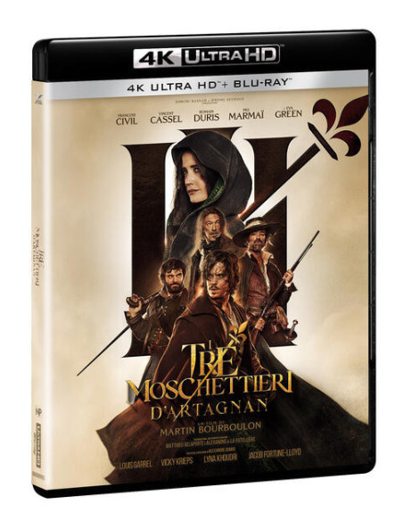 Tre Moschettieri - D'artagnan (Steelbook) (4K Ultra Hd+Blu-Ray Hd)