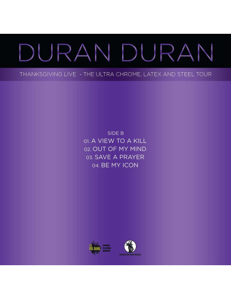 Duran Duran - Ultra Chrome,Latex & Steel Tour - Limited Edition