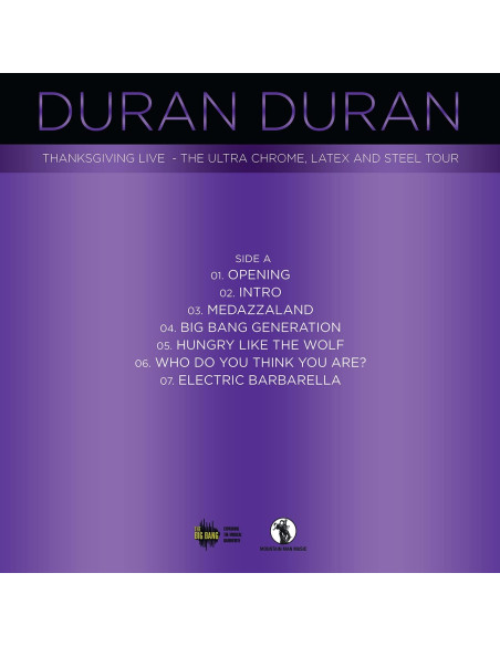 Duran Duran - Ultra Chrome,Latex & Steel Tour - Limited Edition