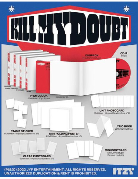 Itzy - Kill My Doubt (Digipack Ver.) - (CD)