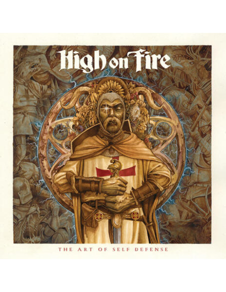 High On Fire - The Art Of Self Defense - Silver/Cobalt