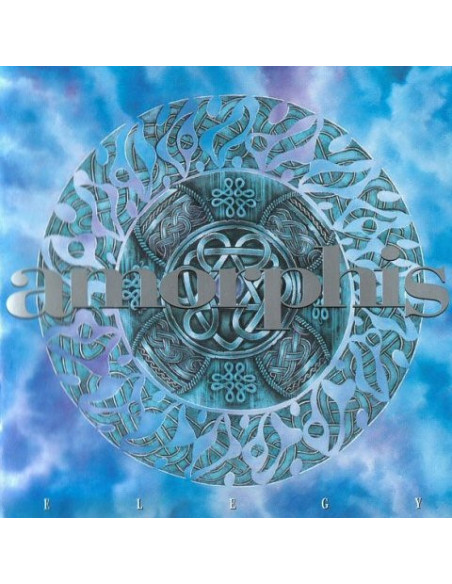 Amorphis - Elegy - Cyan Blue and White Vinyl