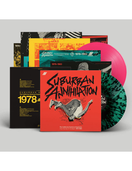 Compilation - Suburban Annihilation - Green/Black+Pink