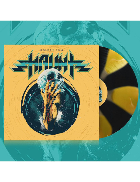 Haunt - Golden Arm - Yellow/Black Pinwheel Vinyl