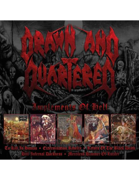 Drawn And Quartered - Implements Of Hell - (CD)