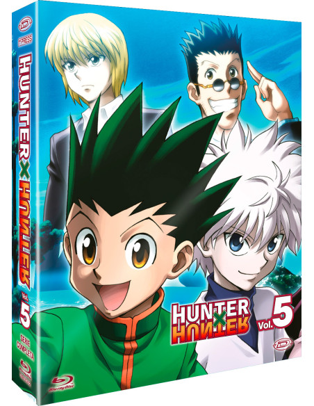 Hunter X Hunter Box 5 - Formichimere (3A Parte) + Elezione (Eps.127-148) (4 Blu-Ray) (First Press)