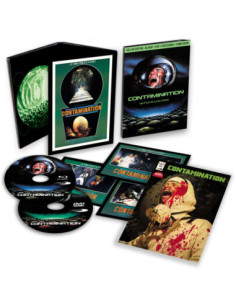 Contamination (Blu-Ray+Dvd+Fumetto Originale+Postcard) (Edizione Limitata)