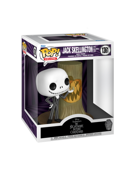 Disney: Funko Pop Deluxe - The Nightmare Before Christmas - 30th Anniversary - Jack With Halloween Town Door