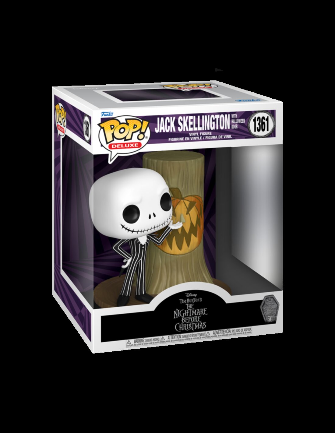 30th Anniversary - Jack with Halloween Door (Pop! Deluxe) vinyl figurine  no. 1361