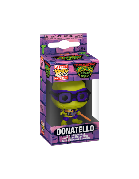 Teenage Mutant Ninja Turtles: Funko Pop! Keychain - Donatello