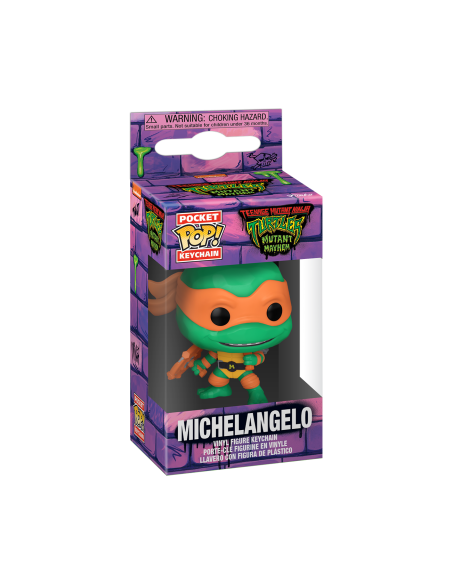 Teenage Mutant Ninja Turtles: Funko Pop! Keychain - Michelangelo