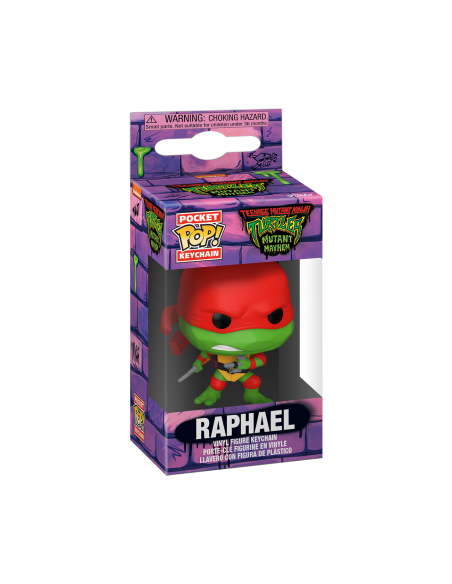 Teenage Mutant Ninja Turtles: Funko Pop! Keychain - Raphael
