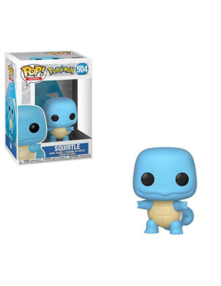 Pokemon: Funko Pop! Games - Squirtle (Vinyl Figure 504)