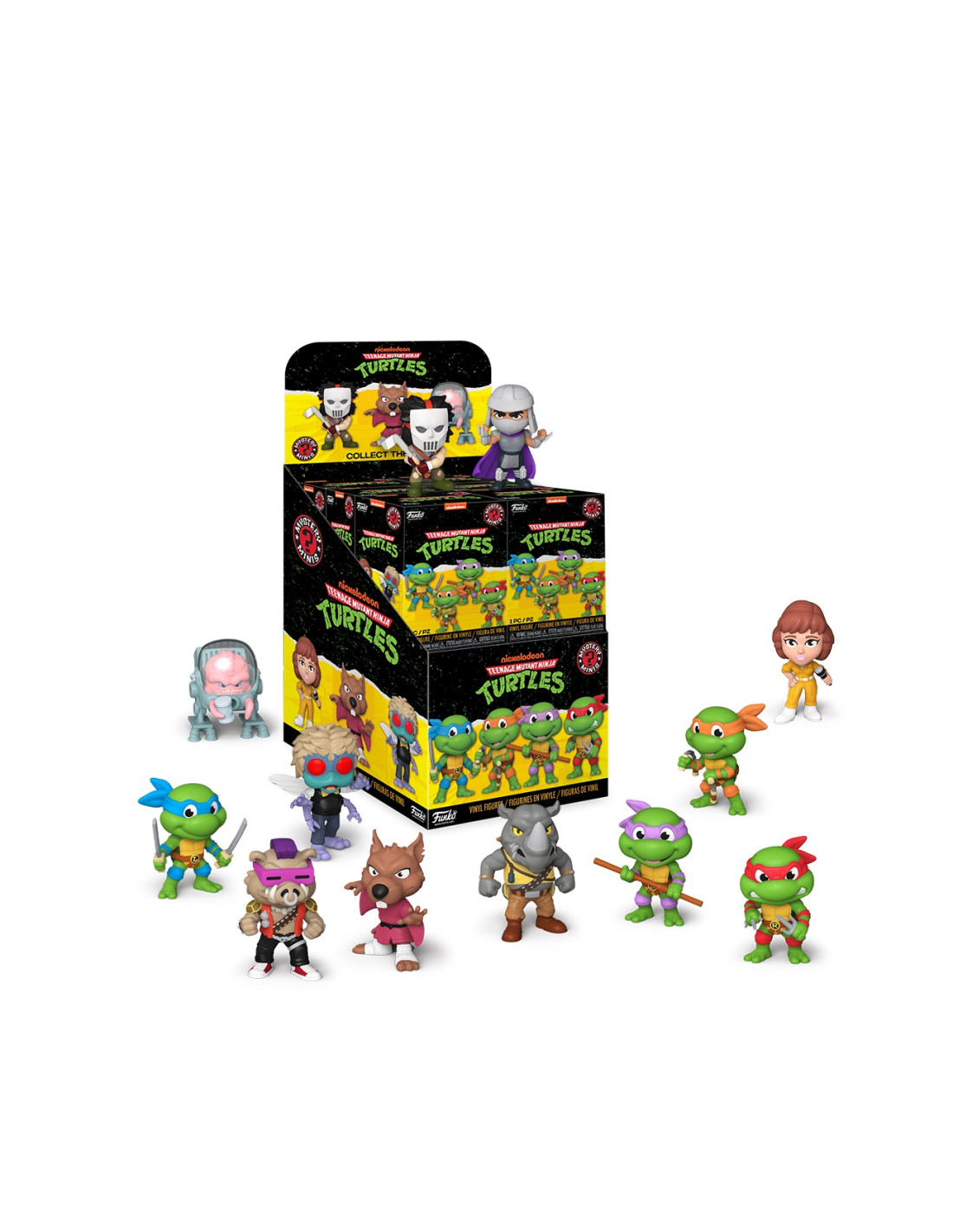 Teenage Mutant Ninja Turtles: Funko Mistery Mini (12pc PDQ)