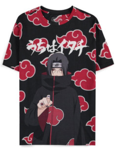 Naruto Shippuden: Itachi Clouds - Digital Printed Multicolor (T-Shirt Unisex Tg. XS)