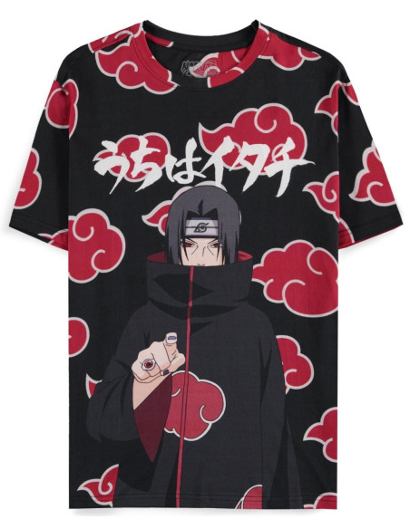 Naruto Shippuden: Itachi Clouds - Digital Printed Multicolor (T-Shirt Unisex Tg. M)