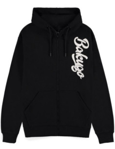 My Hero Academia: Bakugo Zipper Black (Felpa Con Cappuccio Unisex Tg. L)