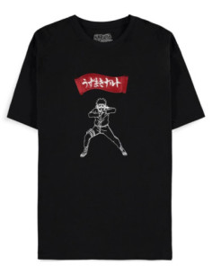 Naruto Shippuden: Men's Short Sleeved Black (T-Shirt Unisex Tg. XS)