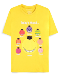 Assassination Classroom: Men's Yellow (T-Shirt Unisex Tg. XL)