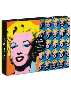 Andy Warhol: Galison - Marilyn 500 Piece Double Sided Puzzle