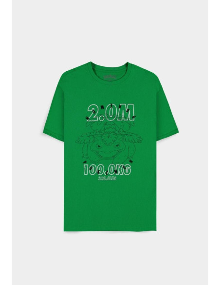 Pokemon: Venusaur Green (T-Shirt Unisex Tg. 2XL)