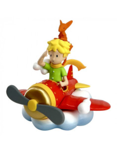 Piccolo Principe (Il): Plastoy - Le Petit Prince Et Le Renard En Avion (Figure)