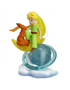 Piccolo Principe (Il): Plastoy - Le Petit Prince Et Le Renard Sur La Lune (Figure)