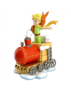 Piccolo Principe (Il): Plastoy - Le Petit Prince Et Ses Amis Dans Le Train (Figure)