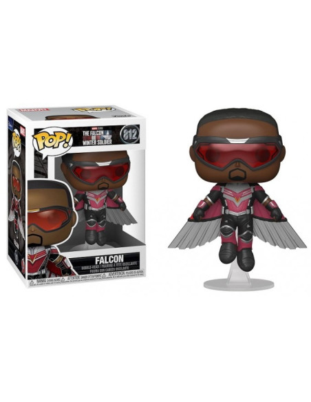 Marvel: Funko Pop! - The Falcon And The Winter Soldier - Falcon (Bobble-Head) (Vinyl Figure 812)