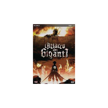 L'Attacco Dei Giganti - The Complete Series (Eps 01-25) (4 Dvd)