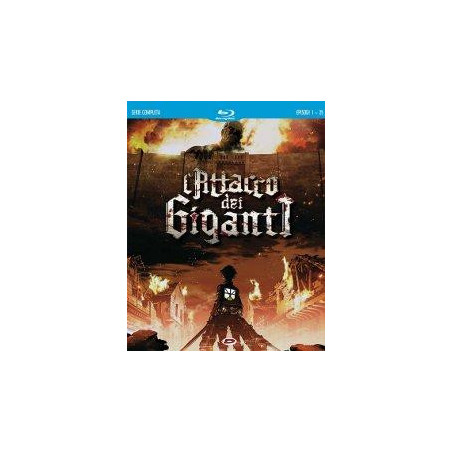 L'Attacco Dei Giganti - The Complete Series (Eps 01-25) (4 Blu Ray)