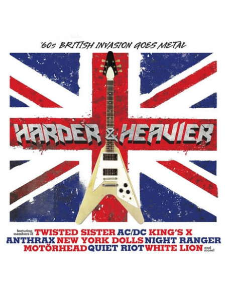 Snider, Dee - Harder and Heavier - Red/Blue Split Vinyl