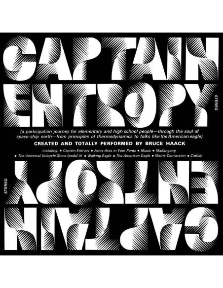 Haack, Bruce - Captain Entropy (Clear Vinyl)