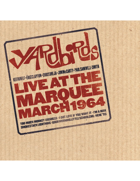 Yardbirds The - Live At The Marquee March 1964