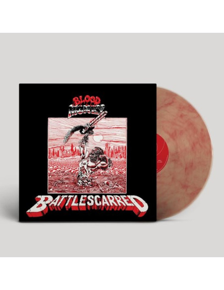 Blood Money - Battlescarred (Red Marble Vinyl)