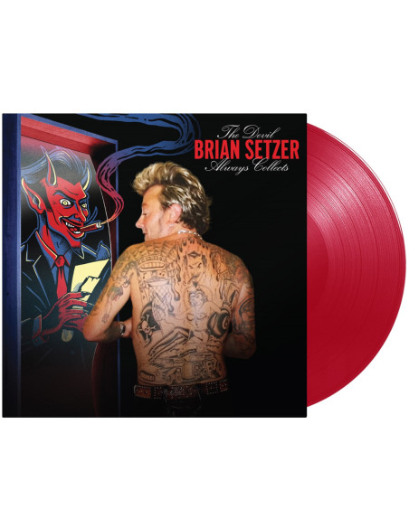 Setzer, Brian - The Devil Always Collects (LP ON TRANSPARENT RED VINYL)