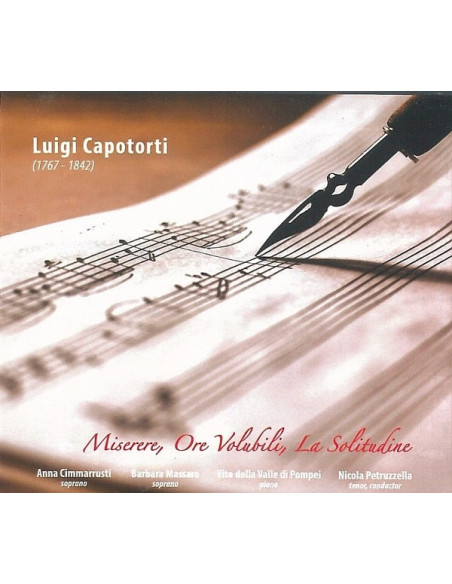 Capotorti Luigi - Misere, Ore Volubili, La Solitudine (1767 - 1842) - (CD)