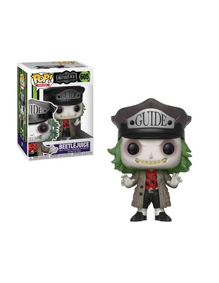 Beetlejuice: Funko Pop! Movies - Beetlejuice (With Hat) (Vinyl Figure 605)