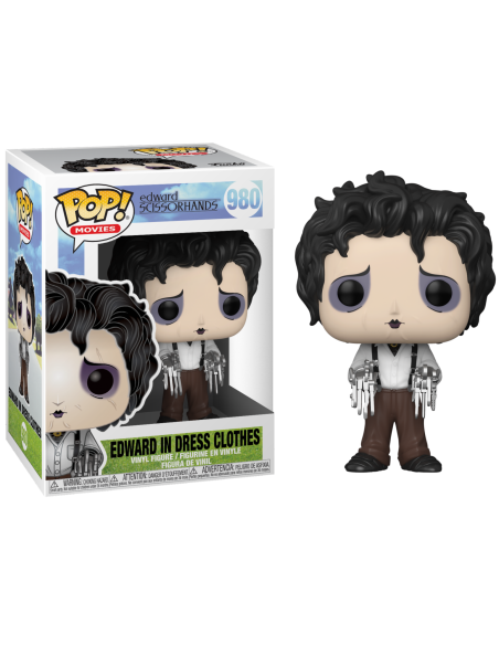 Edward Scissorhands: Funko Pop! Movies - Edward In Dress Clothes (Vinyl Figure 980)