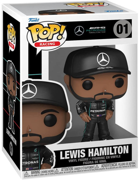 Formula 1: Funko Pop! Racing - Mercedes - Amg Petronas - Lewis Hamilton (Vinyl Figure 01)