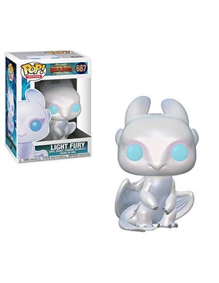How To Train Your Dragon: Funko Pop! Movies - Light Fury (Vinyl Figure 687)