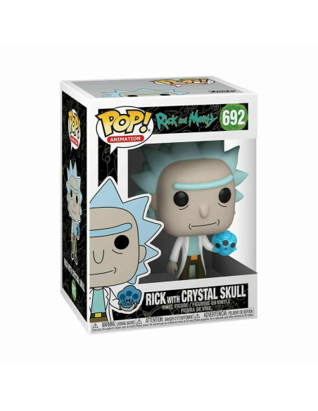 Rick And Morty: Funko Pop! Animation - Rick With Crystal Skull (Vinyl Figure 692)