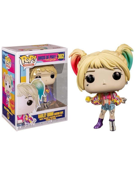 Dc Comics: Birds Of Prey - Funko Pop! Heroes - Harley Quinn (Caution Tape) (Vinyl Figure 302)