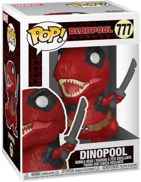 Marvel: Funko Pop! - Deadpool 30Th - Dinopool (Bobble Head) (Vinyl Figure 777)